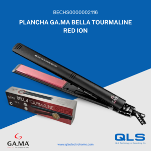 Plancha GA.MA Bella tourmaline red ion