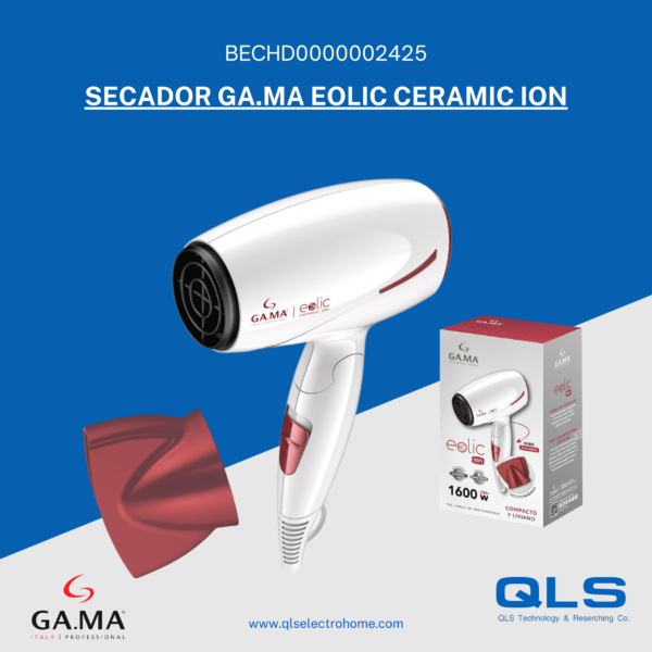 Secador GA.MA Eolic Ceramic Ion