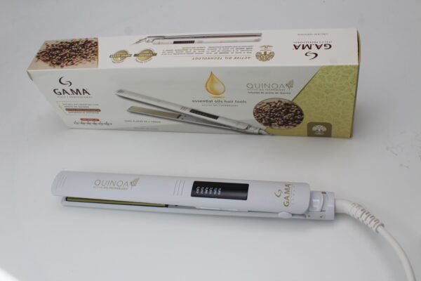 Plancha GA.MA elegance con aceite de quinoa pantalla led