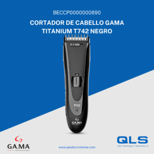 Cortadora de Cabello Gama Titanium Black Titanium