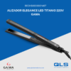 Alisadora GA.MA Elegance LED Titanio – Placas de Titanio y Cable XL