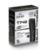 Cortadora de Cabello Gama Titanium Black Titanium
