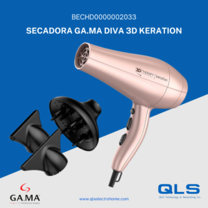 Secadora GA.MA Diva 3D Keration